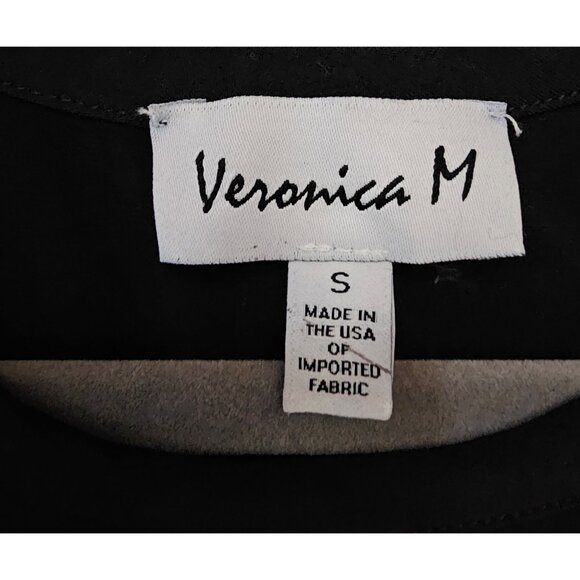 Veronica M Black Sleeveless A-Line Tank Dress Small - Picture 3 of 6